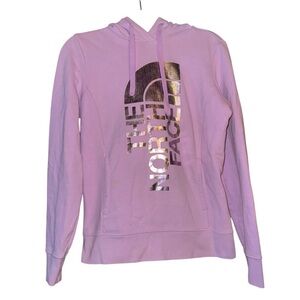 THE NORTH FACE Trivert Patch Pullover Hoodie TNF Purple Size Small